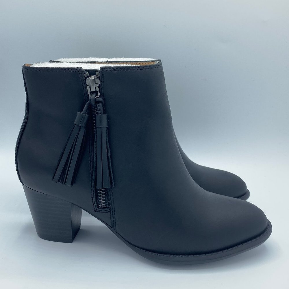 BRAND NEW Vionic MADELINE boot in BLACK LEATHER Size 6